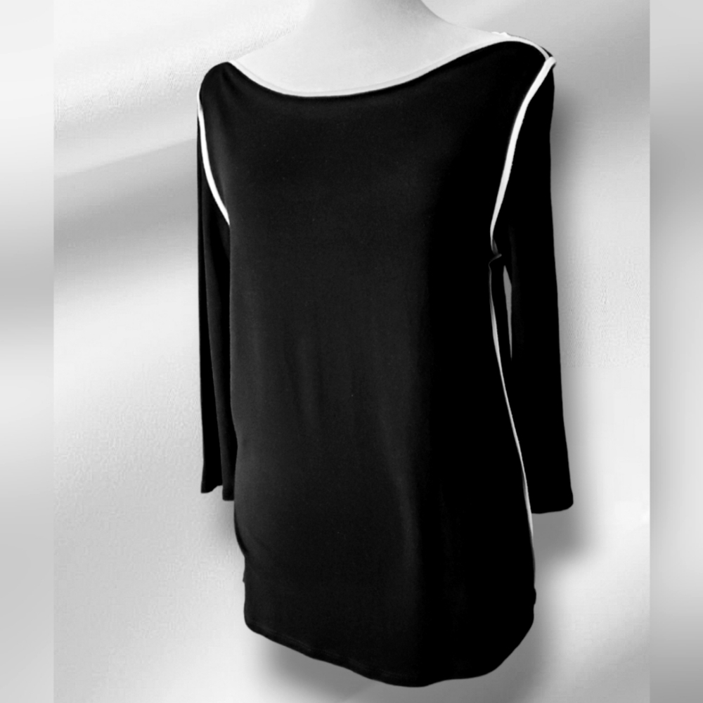 TAHARI JERSEY TOP